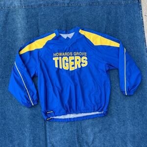 y2k Holloway Howards Grove Tigers varsity windbreaker pullover